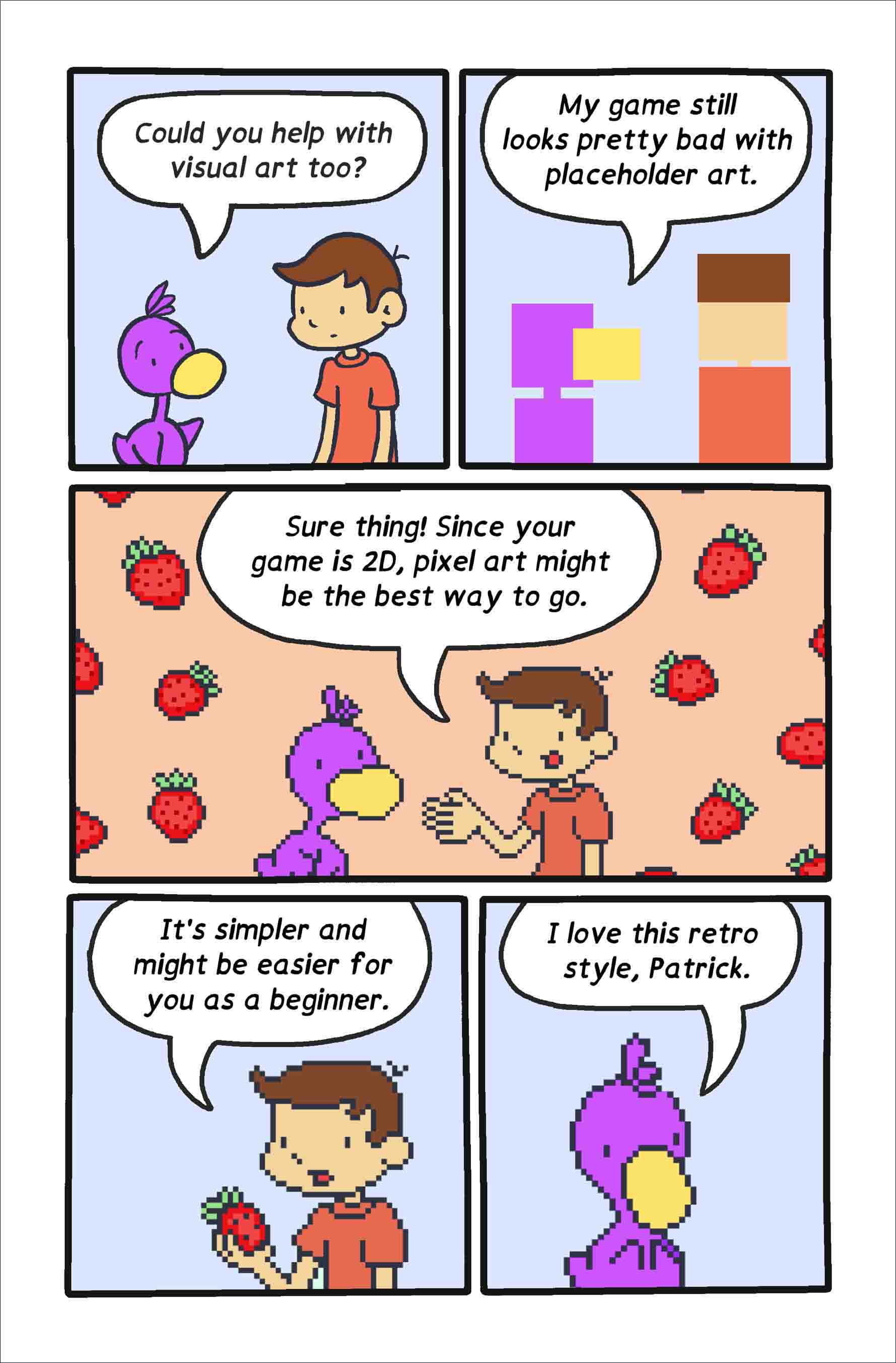 indie-game comic graphics